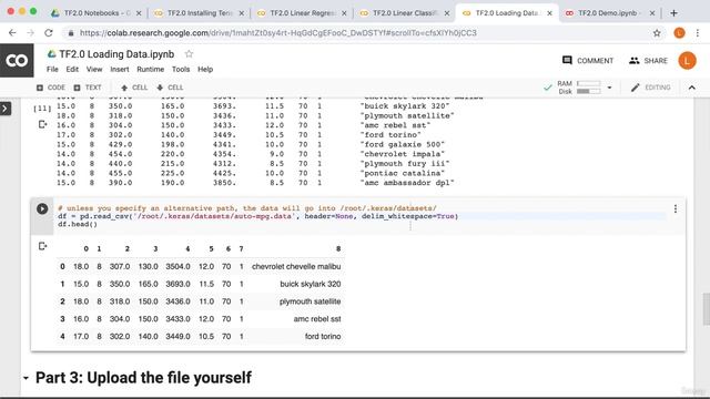 3. Uploading Your Own Data To Google Colab