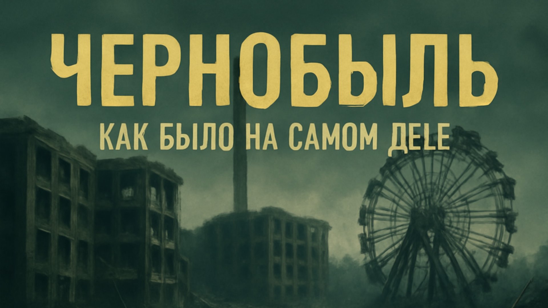 ЧЕРНОБЫЛЬ. Как было на самом деле?