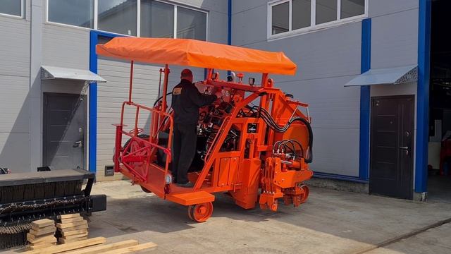 Машина для смены шпал МСШ-60