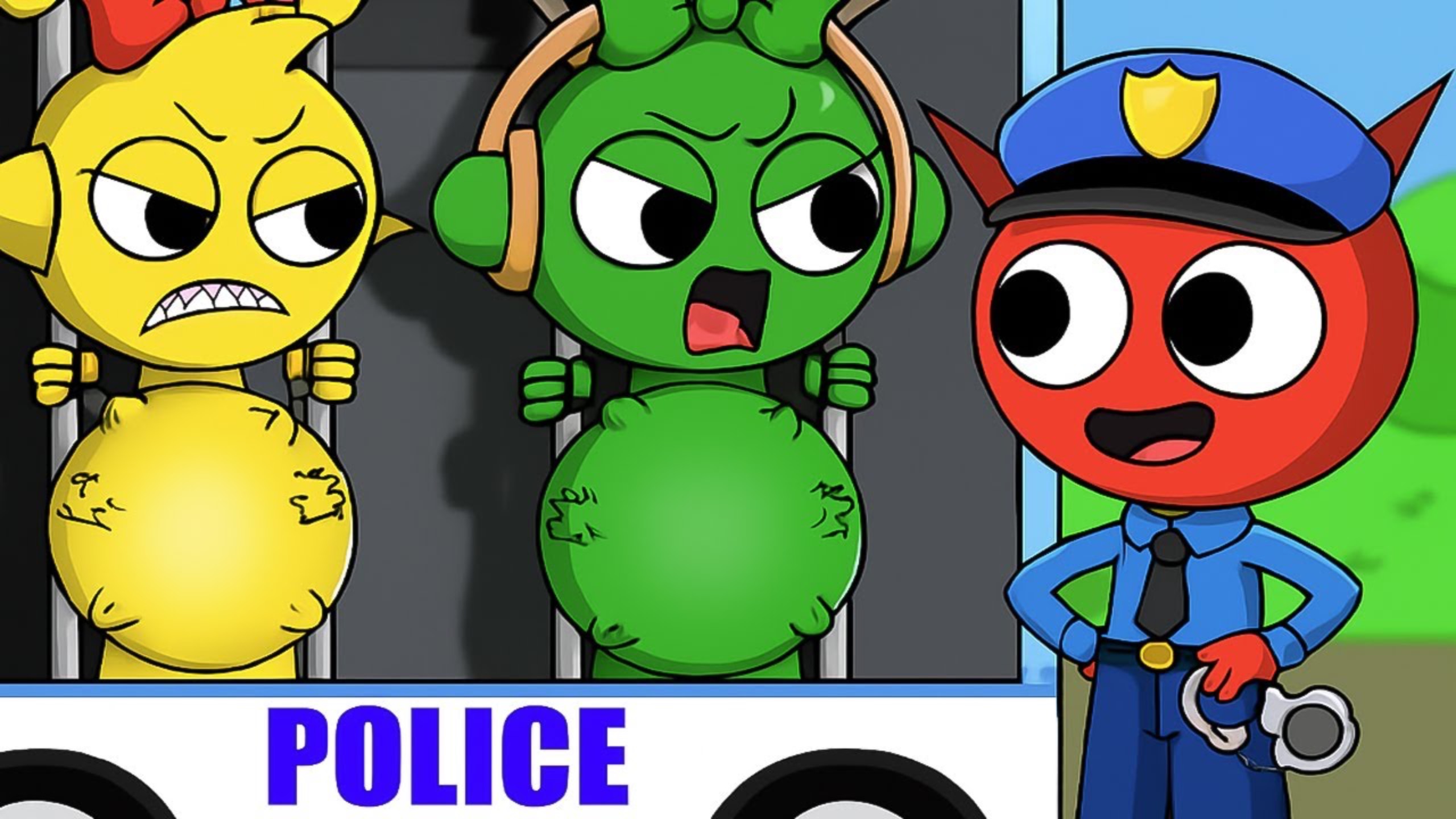 Incredibox Sprunki - Пинки Тайная Любовь с Ореном?! | Печальная История Любви | Анимация Incredi