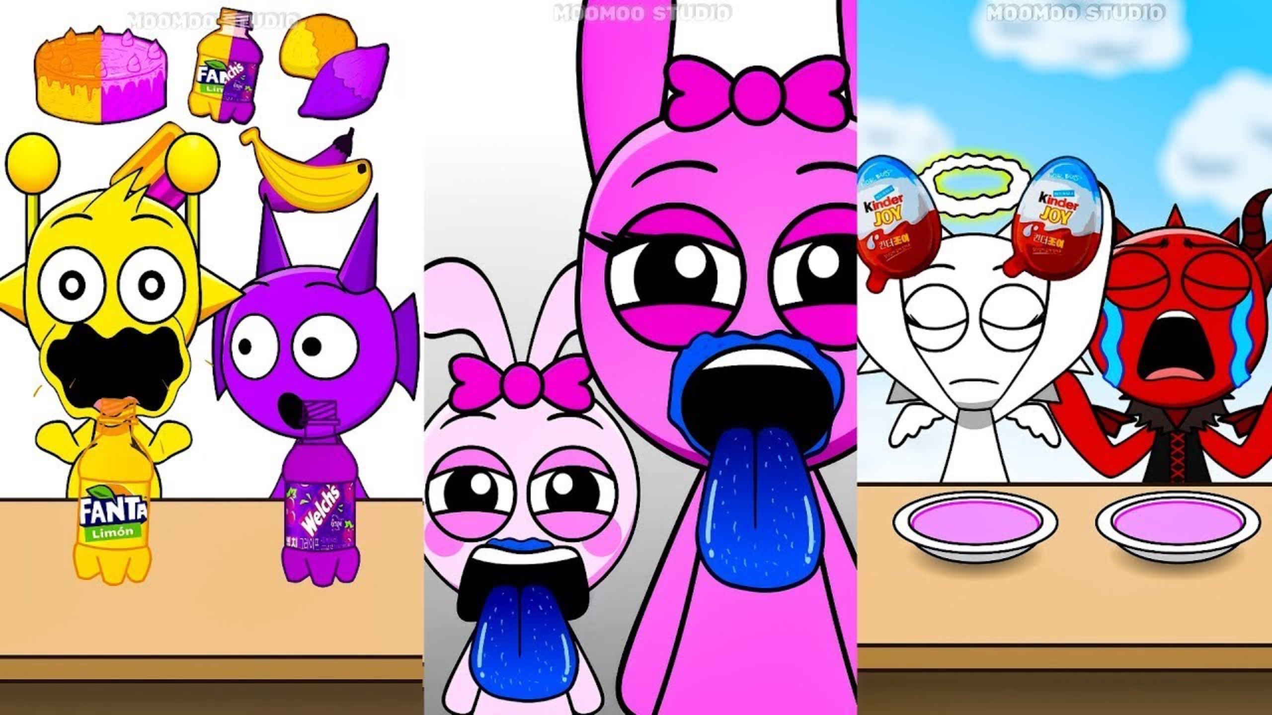 Спрунки ШОУ - Лучшие моменты| Sprunki мультфильм