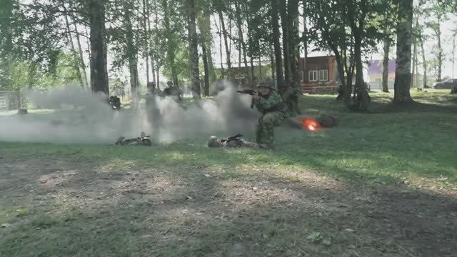 Военно-патриотический лагерь детского СПЕЦНАЗа 