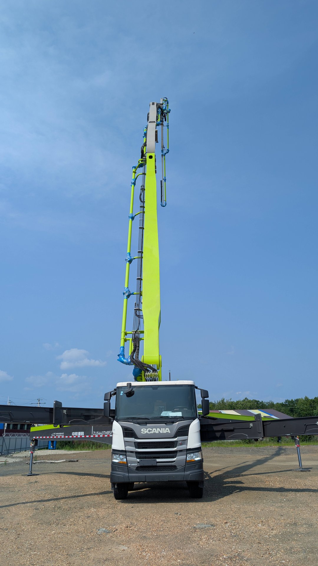 Приемка БЕТОНОНАСОCА ZOOMLION 62X-6RZ SCANIA P450, ч 2