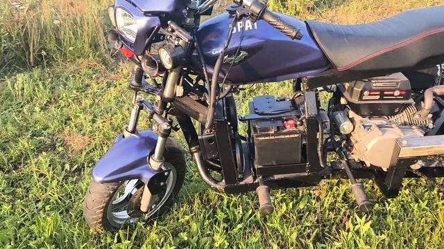 Самодельный трицыкл на базе двигателя от мотоблока. Финал!