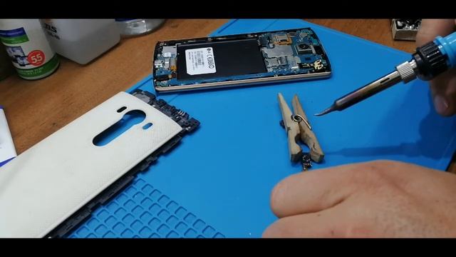 Lg v10 h961 замена слухового динамика.