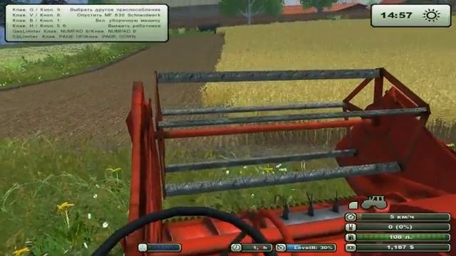 Farming Simulator 2013, 5 ч — ...ни в какие ворота.