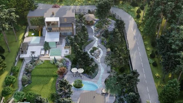 Ново-Токсово Ландшафтный проект