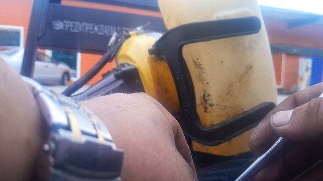 Почему бензо триммер Hunter не заводится