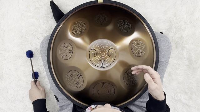 Четырнадцатый урок обучения на язычковом барабане ArtQuint, ритм пендулум.