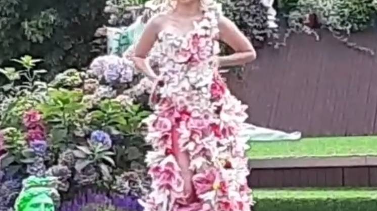 Модное дефиле в саду Баумана. Лучшее из стрима.