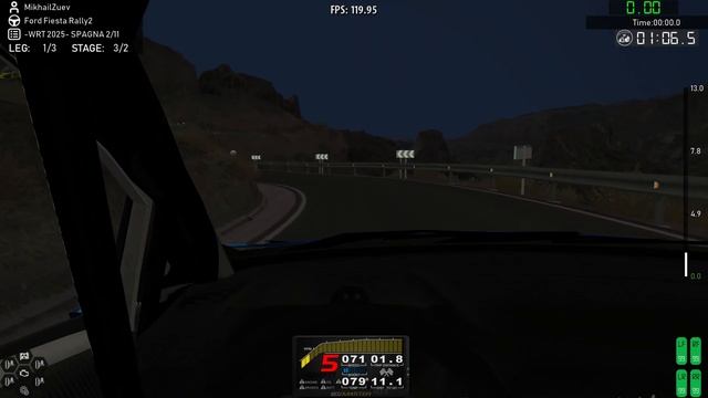 RSF World Rally Tour 2025-WRT 2025- SPAGNA 2/11 Leg 1 Ford Fiesta Rally2