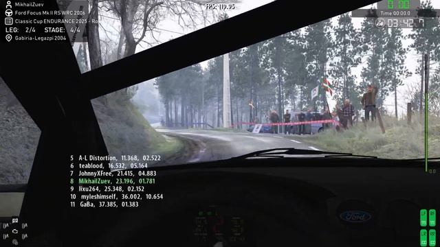 RSF |Classic Cup ENDURANCE 2025 - Round 2 | Ford Focus Mk II RS WRC 2006 | Leg 2