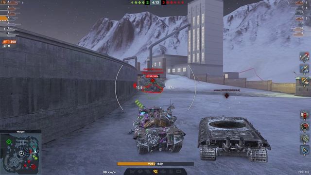 Бой на МБ-64 Галилей Wot Blitz