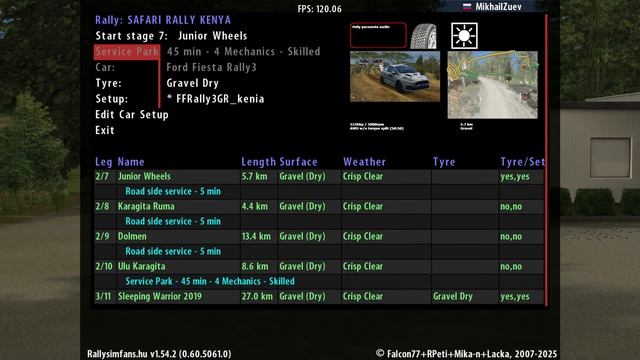 RSF WROC 2025 SAFARI RALLY KENYA Ford Fiesta Rally3