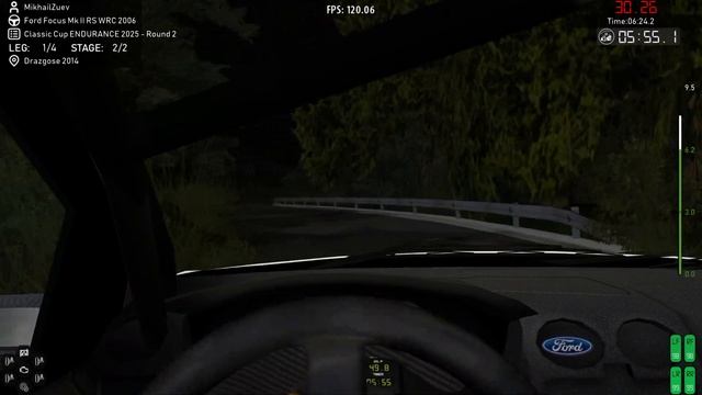 RSF |Classic Cup ENDURANCE 2025 - Round 2 | Ford Focus Mk II RS WRC 2006 | Leg 1