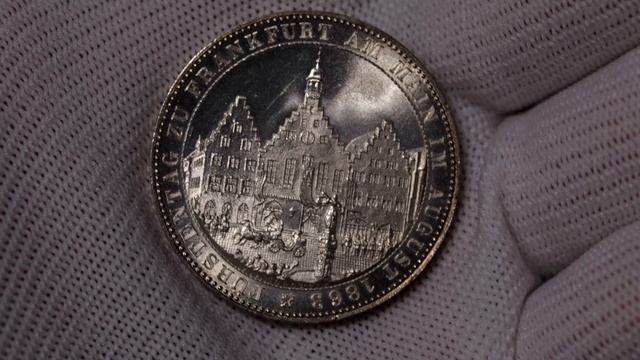 1 талер 1863 Франкфурт