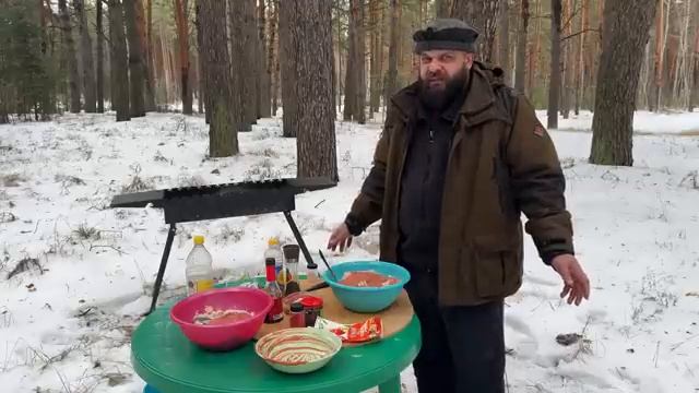 Выживалово. Шашлык из рыбы.