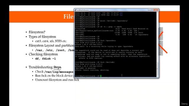 266 - Fixing Corrupted FileSystem