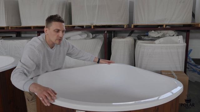 Линейка CORNER композитные купели POLARSPA