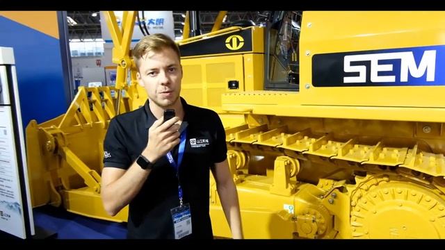 Бульдозер SEM816. Знакомство с машиной