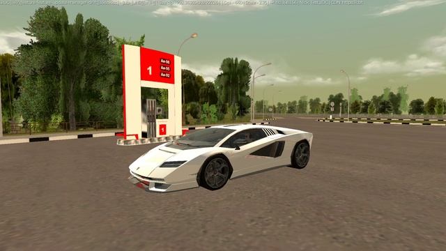 Баг с моделью Lamborghini Countach (2022) / Black Russia Test