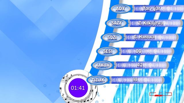 Züleýha Kakaýewa _  Ýar - Ýar (KARAOKE)
