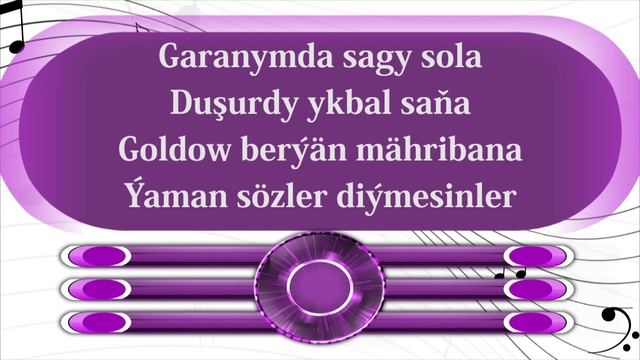 Serdar Çaryýew Ft Dawut Çaryýew - Bilmesinler (KARAOKE)
