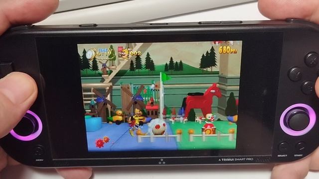 Sega Saturn на Trimui Smart Pro из коробки