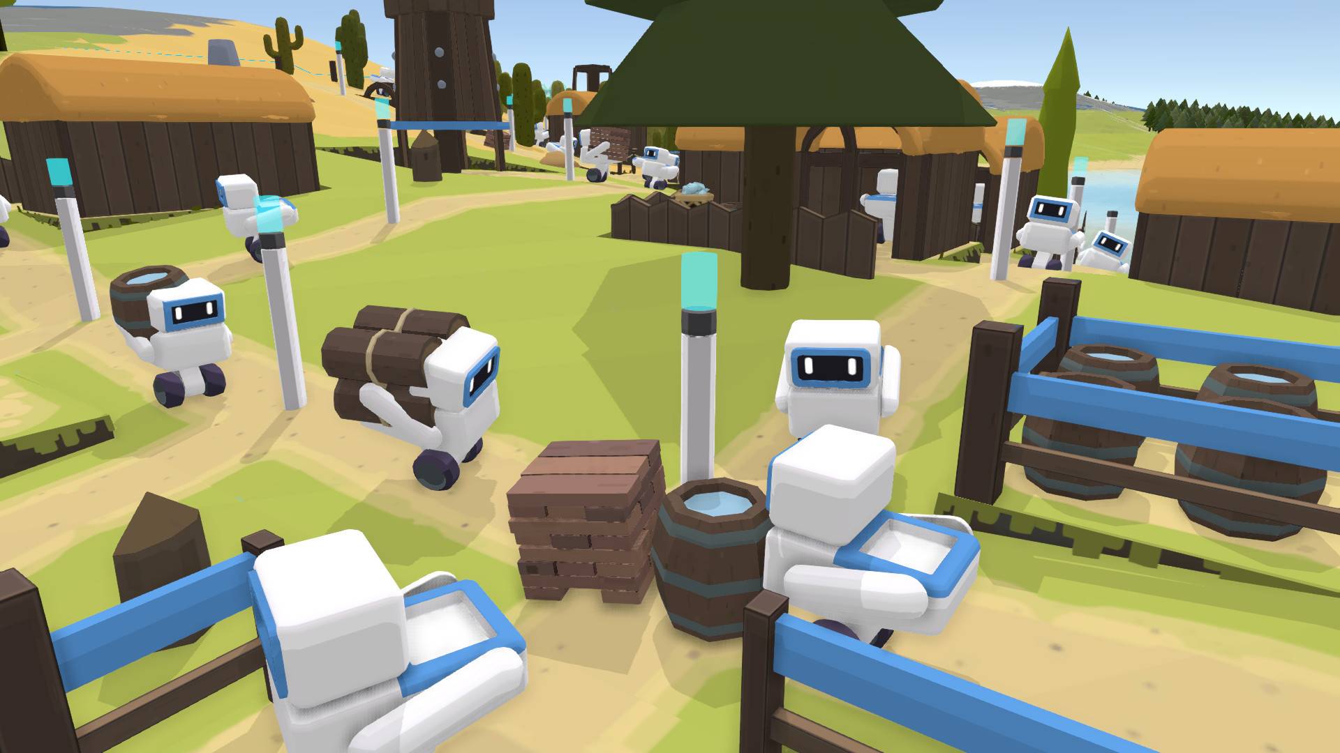 создаю колонию из роботов