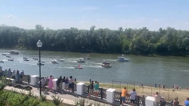 Празднование Дня Военно-морского Флота в г.павловск на р.Дон