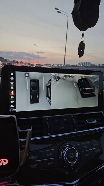 Камеры сони 360 ночью. Инфинити QX56