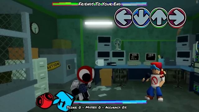 Rainbow Friends Vs Fnf все фазы + новая фаза!