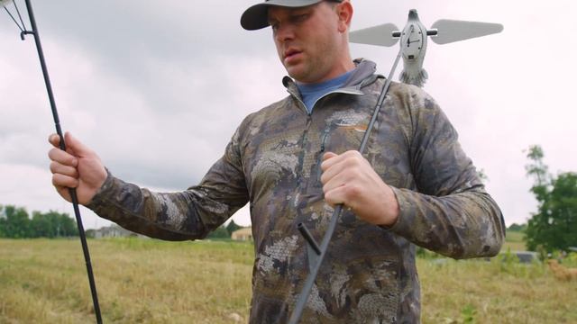 Чучело голубя вращающимися  крыльями Lucky Dove HD.