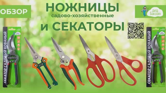 ножницы и секаторы