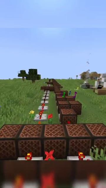 Xiaomi рингтон на нотных блоках в Майнкрафт