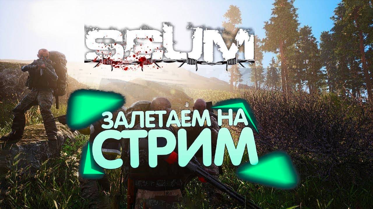 Стрим: SCUM( БИТВА РОБОТОВ)