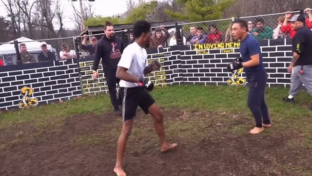 Топ-5 нокаутов уличные бои #sports #спорт