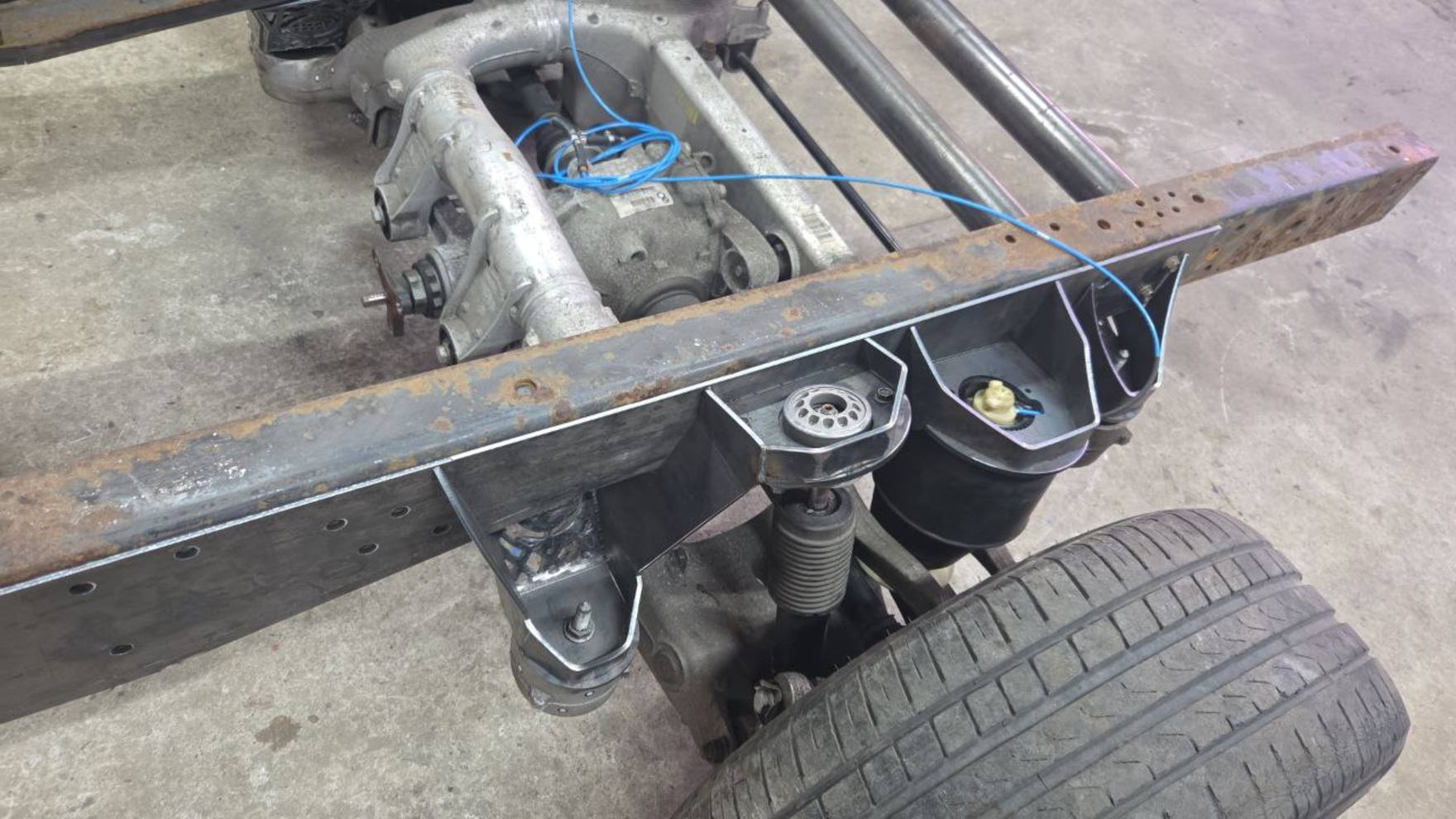 Задняя подвеска от BMW F11 F07 на ГАЗель