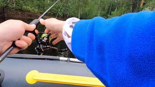 река Тромеган. Рыбалка с лодки 21.06.25