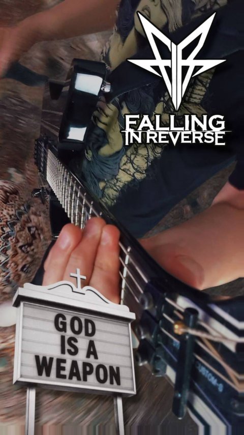 GOD IS A WEAPON | Falling In Reverse | #fallinginreverse #marilynmanson #rock #metal