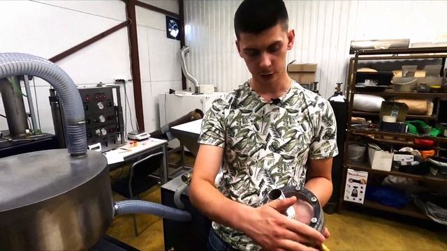 Сверхзвуковая струйная мельница 