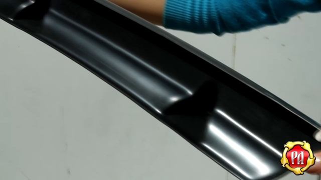 Вставка переднего бампера (клыки) Mitsubishi LancerX (www.russ-artel.ru)