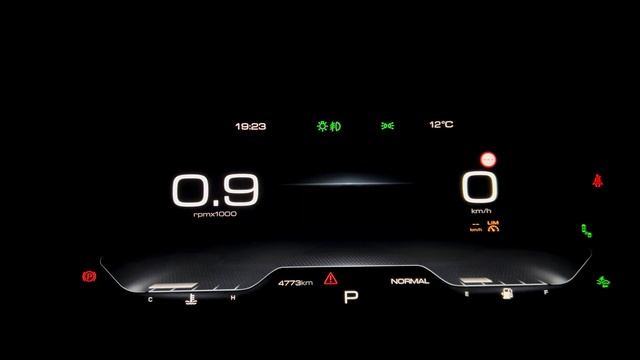 Haval Dargo легкая тема для приборной панели