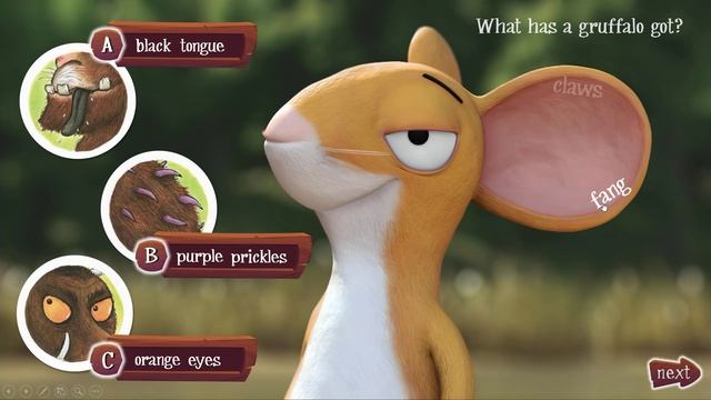 The Gruffalo обзор By Ebglish Games From The Attic