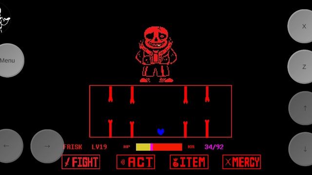 UNDERFELL фэлл санс а также ласт бридж санс (музыка не соответствует)