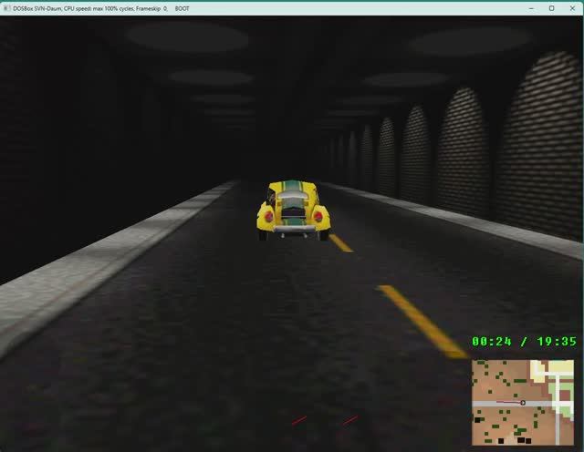 Streets.iso In Dosbox Svn + Glide Vrapper