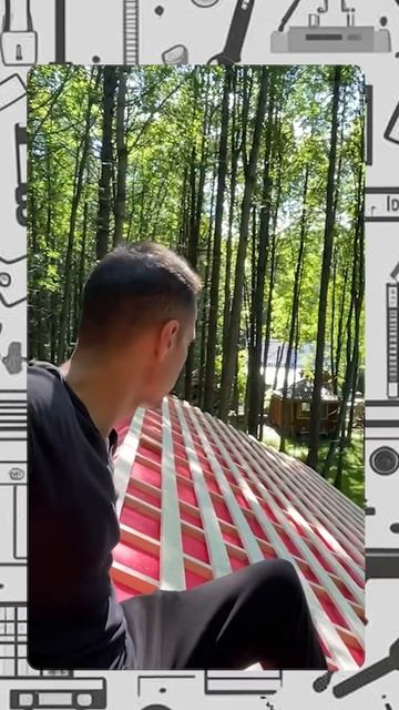 Процесс стройки красивой каркасной бани за 3 месяца