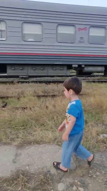 Поезда. На железной дороге