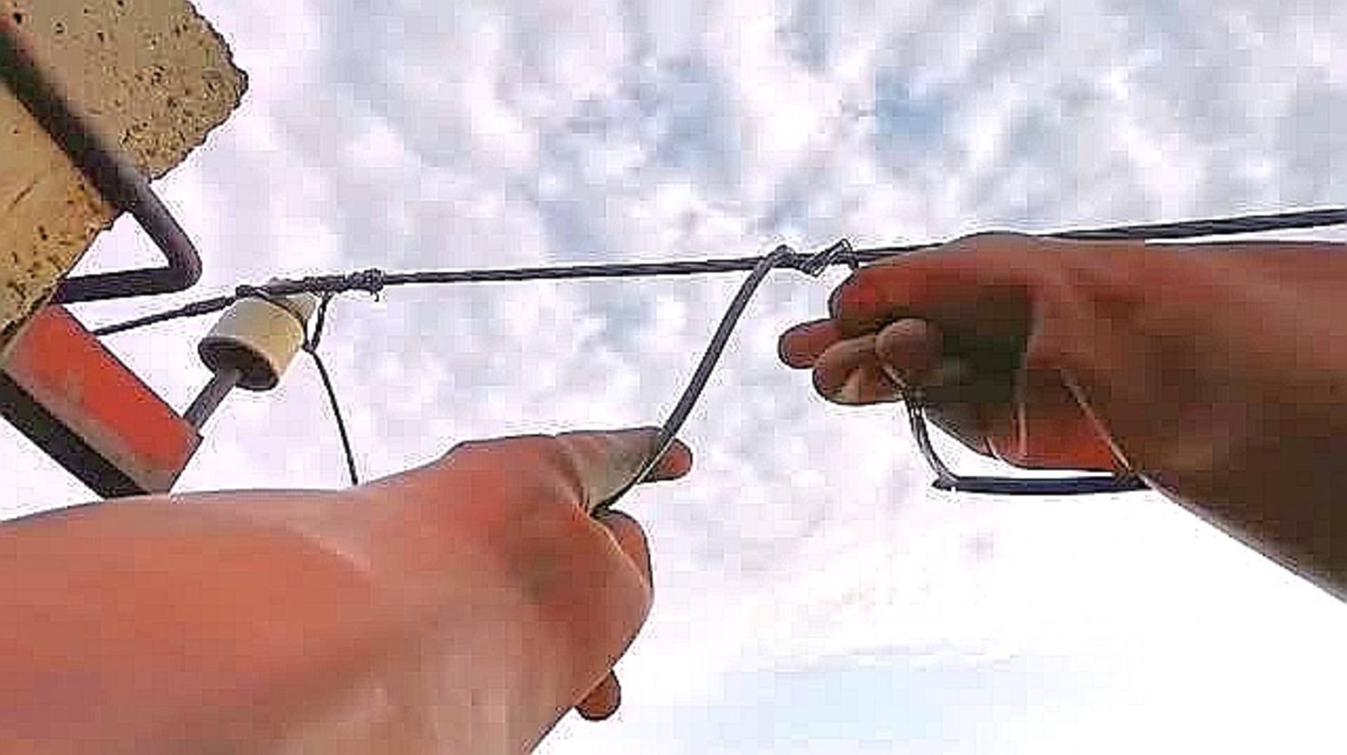 СИП под напряжением Подключение ввода в дом к голому проводу