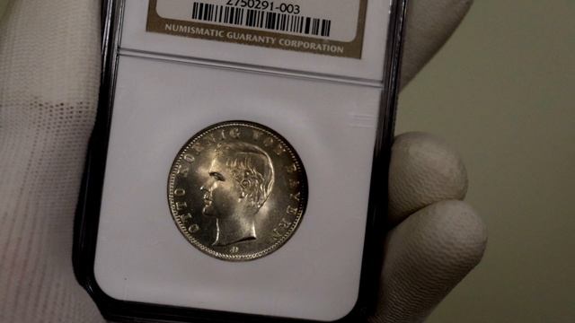 2 марки 1902 Бавария NGC Ms66 топ